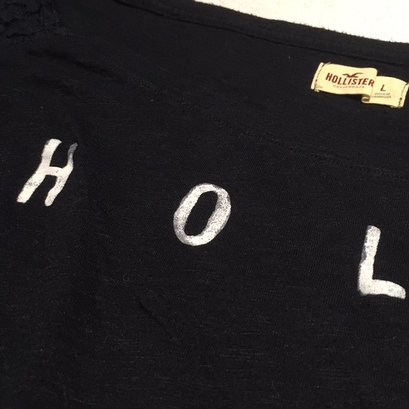 Hollister very dark navy blue top - Picture 2 of 5